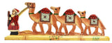 Santa Bethlehem Trip on Camels Christmas Holiday Ornaments Handmade