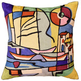 Americana North Atlantic by Alfred Gockel Accent Pillow Cover Wool 18