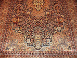 Maqbool Kashan Silk Rug Carpet 6ft x 9ft