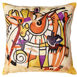 Django s Legacy by Alfred Gockel Accent Pillow Cover Handmade Art Silk 18