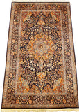 6’X4' Ardabil Brown Rug Pure Silk Pile Oriental Area Rugs Carpet Hand Knotted