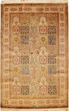 6'x4' Qum Pure Silk Area Rug Carpet Tree of Life Oriental Hand Knotted
