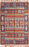 Tribal 2ftx3ft Decorative Aztec II Handmade Wall Hanging Tapestry Rug Art Silk