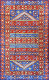 Tribal 3ftx5ft Aztec Blue Red Southwestern II Wall Hanging Tapestry Rug Art Silk