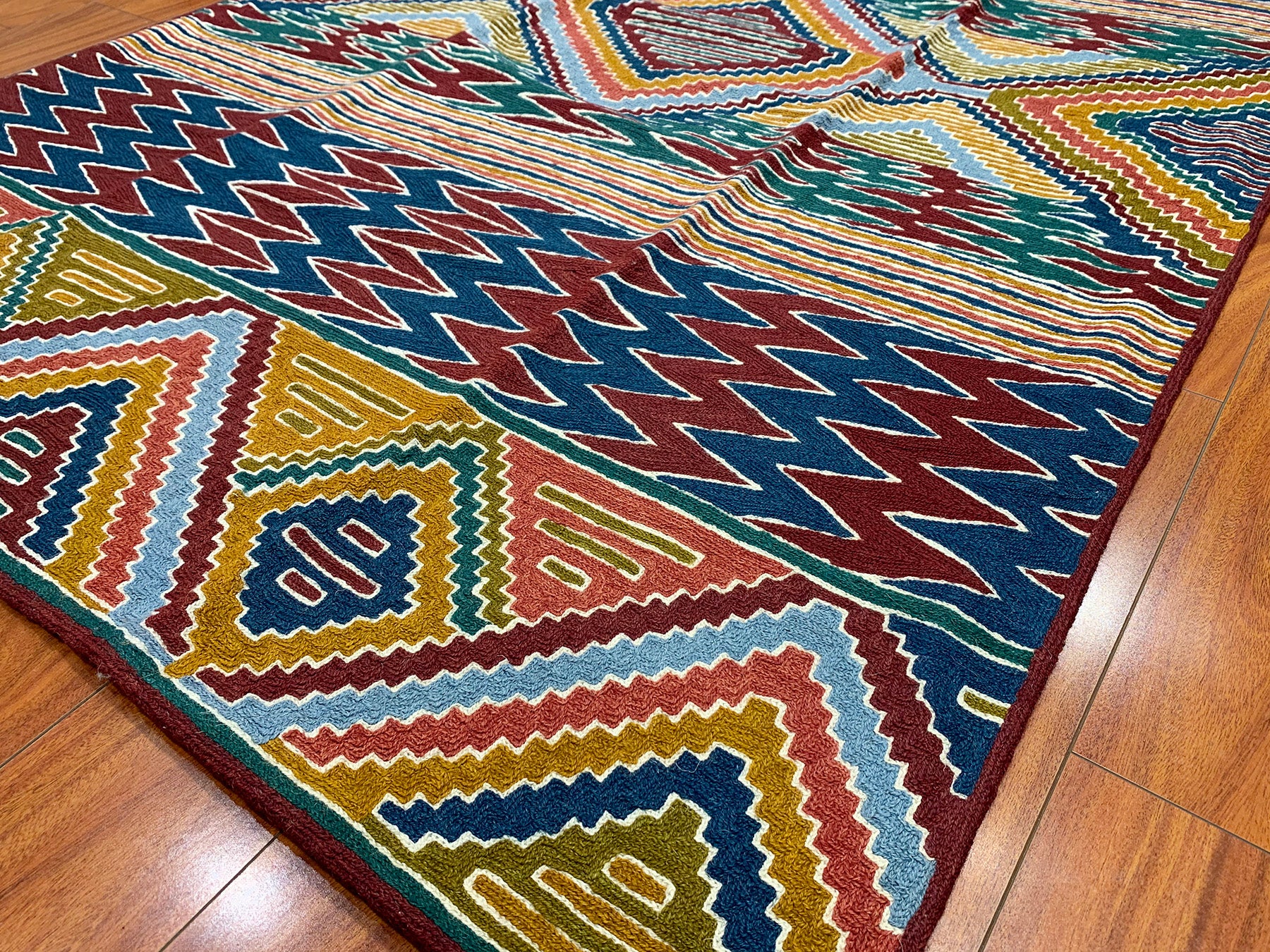 https://kashmirdesigns.com/cdn/shop/products/Tribal_6ftx4ft_Aztec_Decorative_Tapestry_Wall_Hanging_Rug_Handmade_Navajo_Carpet_Wall_Art_Wool-hand_embroidered-05.jpg?v=1579511141